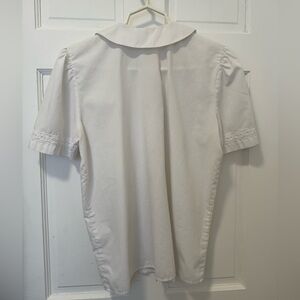 Vintage white cotton top